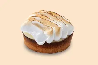 Миндальная корзиночка с маракуйей