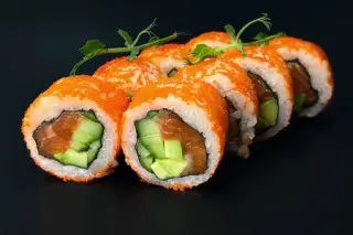 Калифорния с лососем