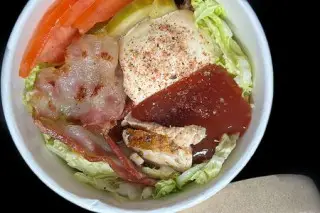 Шаверма Шейк с курицей и беконом 