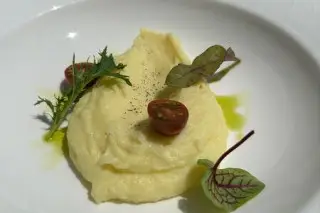 Пюре картофельное с трюфельным маслом