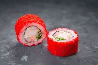 Калифорния с тигровой креветкой
