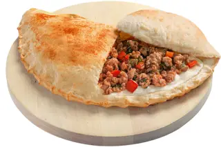 Кальцоне с рубленным мясом