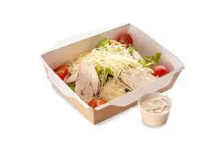 Салат Цезарь с курицей