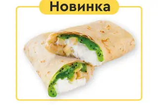 Блин с бананом и киви