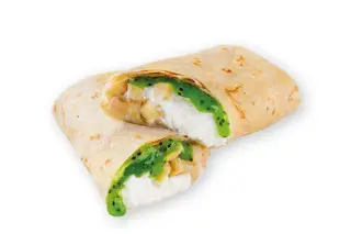 Блин с бананом и киви