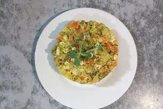 Постный оливье