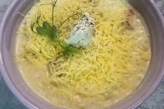 Паста Квадро формаджи 
