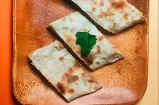 Рулет из лаваша с тофу