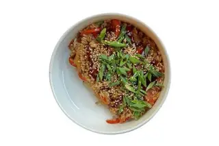 Рис с овощами по-азиатски