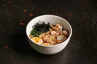 Рамен с морепродуктами
