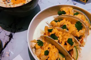 Тако с креветкой