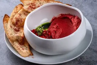 Мусс из копчёных мидий