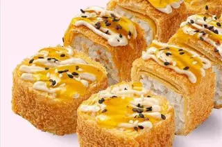 Тортилья с курицей чили-ананас