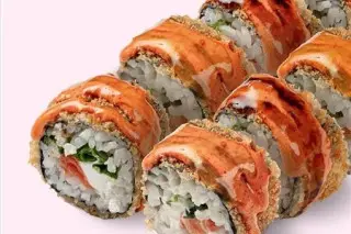 Горячий лосось