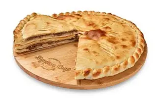 Пирог Осетинский с говядиной и картофелем