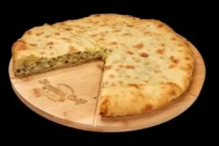 Осетинский пирог с сыром и грибами
