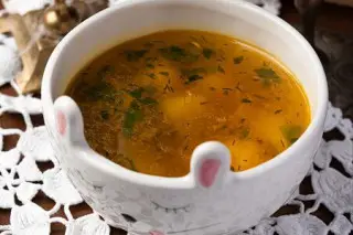 Суп с фрикадельками 