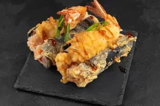 Кимпаб с креветкой