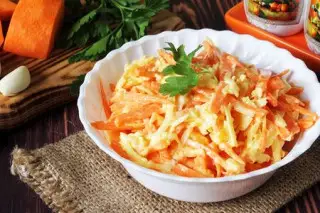 Морковь с сыром