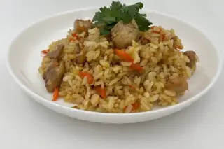 Плов с курицей домашний