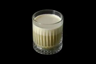 Фисташковый латте с грушей