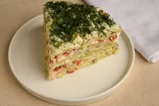 Кабачковый торт