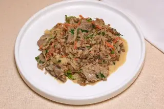 Гречка с уткой