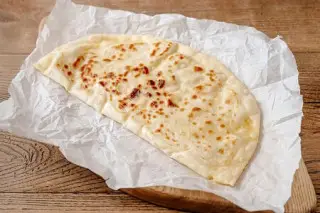 Кутаб с творогом и зеленью