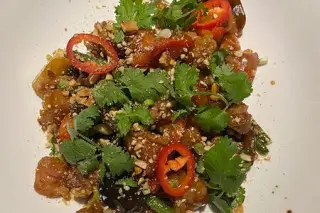 Курица по-азиатски с овощами