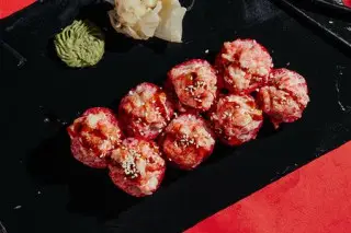 Запечённый Ролл с Лососем