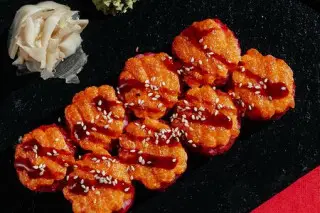 Запечённая Калифорния с Тунцом