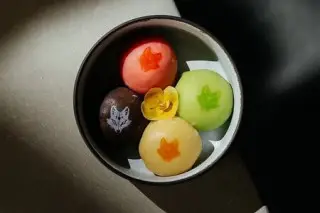 Моти с малиной