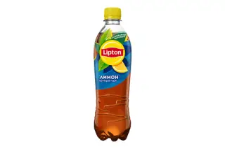 Чай Lipton Черный Лимон в бутылке 0,5 л