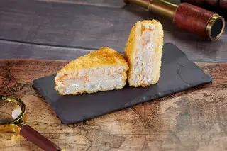 Онигири темпура с курицей