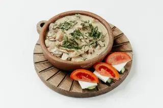 Чаквавили с курицей