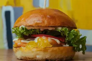Бургер Shrimp and Mango