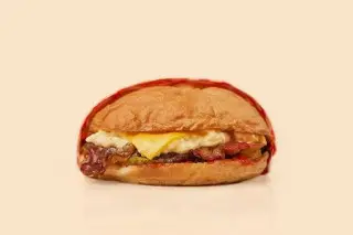 Breakfast burger