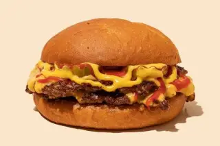 Double cheeseburger