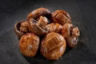 Шампиньоны гриль