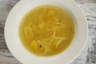 Лапша куриная