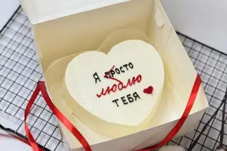 Бенто-торт Люблю