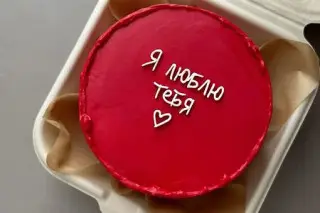 Бенто-торт Красный торт 