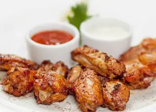 Крылышки во фритюре (500г)